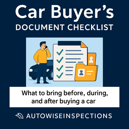 Car Buyer’s Document Checklist Hd Quality Pic Car Buyer's Document Checklist
