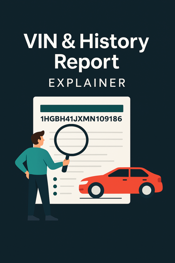 VIN & History Report Explainer Hd quality Pic VIN & History Report Explainer